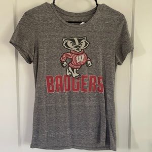 Wisconsin Bucky Badger T-shirt UW Badgers retro